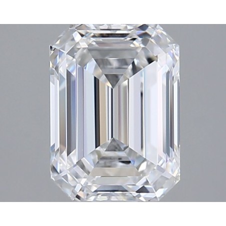 Diament laboratoryjny bezbarwny szlif szmaragdowy, 1.79ct, VVS2, E, IGI LG723590481