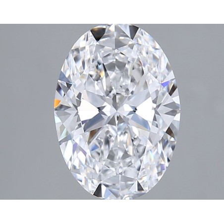 Diament laboratoryjny bezbarwny szlif owalny, 2.05ct, VVS1, D, IGI LG741512692