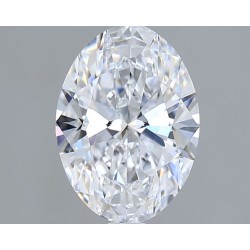 Diament laboratoryjny bezbarwny szlif owalny, 2.07ct, VVS2, D, IGI LG741512762