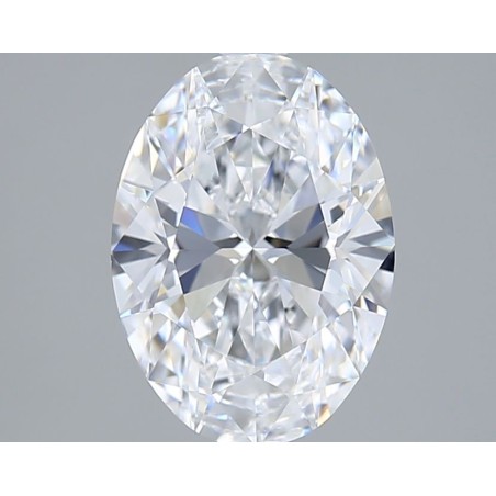 Diament laboratoryjny bezbarwny szlif owalny, 2.53ct, VVS1, D, IGI LG741512985