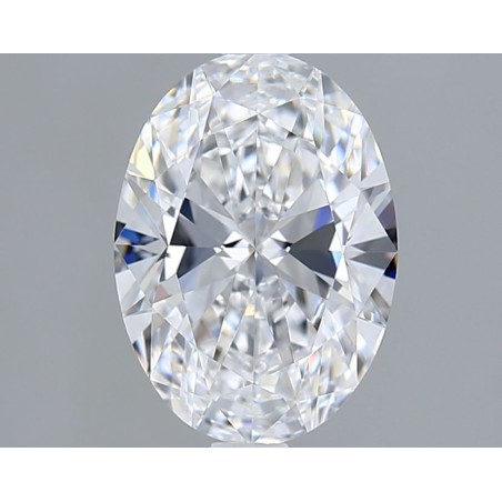 Diament laboratoryjny bezbarwny szlif owalny, 2.0ct, VVS1, D, IGI LG741512535
