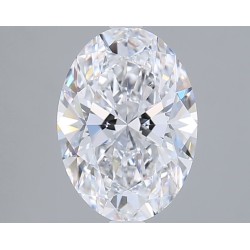 Diament laboratoryjny bezbarwny szlif owalny, 2.71ct, VVS1, D, IGI LG741529502