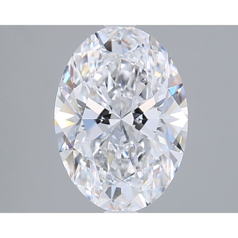 Diament laboratoryjny bezbarwny szlif owalny, 2.71ct, VVS1, D, IGI LG741529502