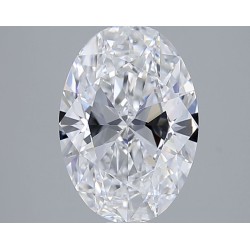 Diament laboratoryjny bezbarwny szlif owalny, 2.0ct, VVS1, D, IGI LG741512349