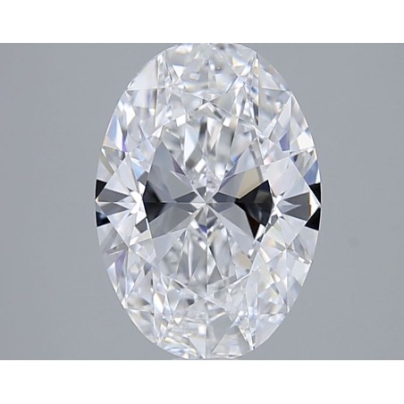 Diament laboratoryjny bezbarwny szlif owalny, 2.0ct, VVS1, D, IGI LG741512349