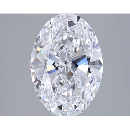 Diament laboratoryjny bezbarwny szlif owalny, 2.04ct, VVS2, D, IGI LG741512645