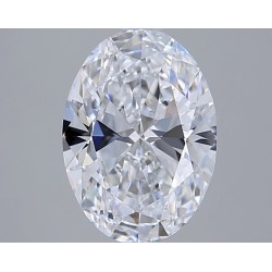 Diament laboratoryjny bezbarwny szlif owalny, 2.05ct, VVS1, D, IGI LG741512691