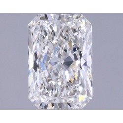 Diament laboratoryjny bezbarwny radiant, 1.21ct, VVS2, F, IGI LG601304821