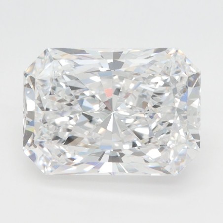 Diament laboratoryjny bezbarwny radiant, 2.7ct, VVS2, D, GIA 7503732359