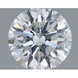 Diament szlif okrągły, 0.4ct, SI2, E, GIA 7531214319