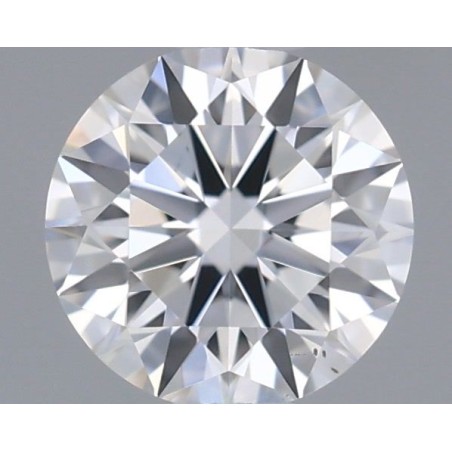 Diament szlif okrągły, 0.35ct, VS2, D, GIA 1539214307
