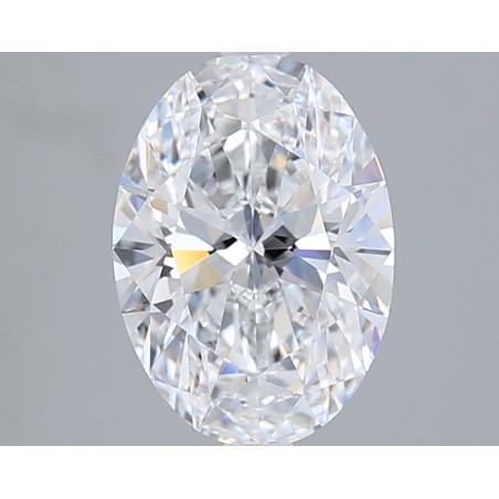 Diament laboratoryjny bezbarwny szlif owalny, 2.54ct, VVS1, D, IGI LG741513001