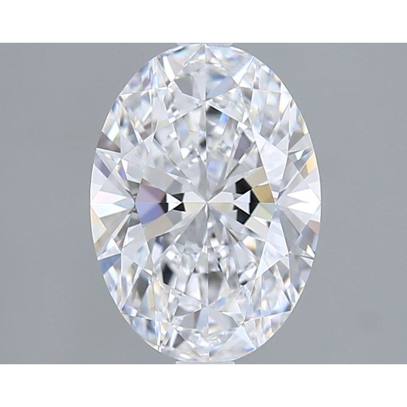 Diament laboratoryjny bezbarwny szlif owalny, 2.34ct, VVS2, D, IGI LG741512906