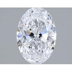 Diament laboratoryjny bezbarwny szlif owalny, 1.53ct, VVS2, E, IGI LG741536604