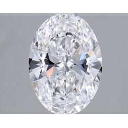 Diament laboratoryjny bezbarwny szlif owalny, 2.05ct, VVS1, D, IGI LG741512688