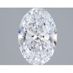 Diament laboratoryjny bezbarwny szlif owalny, 2.17ct, VVS1, D, IGI LG741512837