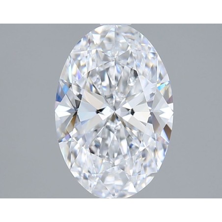 Diament laboratoryjny bezbarwny szlif owalny, 2.17ct, VVS1, D, IGI LG741512837