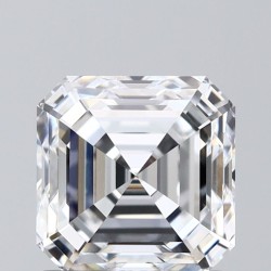 Diament laboratoryjny bezbarwny szlif szmaragdowy kwadratowy, 1.57ct, VVS2, D, IGI LG633413695