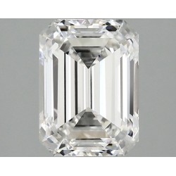Diament laboratoryjny bezbarwny szlif szmaragdowy, 2.1ct, VVS2, E, IGI LG735593728