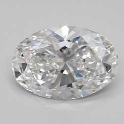 Diament laboratoryjny bezbarwny szlif owalny, 0.94ct, VVS2, D, IGI LG660462824