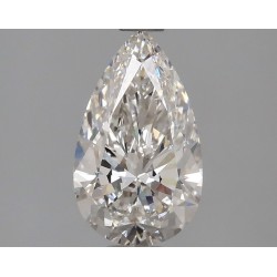 Diament laboratoryjny bezbarwny szlif gruszkowy, 1.37ct, VVS2, F, IGI LG626426762