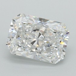 Diament laboratoryjny bezbarwny radiant, 1.87ct, VVS2, E, GIA 1488916101