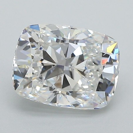 Diament laboratoryjny bezbarwny szlif poduszkowy brylantowy, 2.04ct, VVS2, E, GIA 2504254813