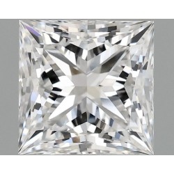 Diament laboratoryjny bezbarwny szlif princess, 1.04ct, VVS2, D, IGI LG735551407