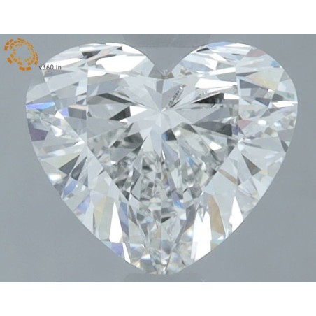 Diament laboratoryjny bezbarwny serce, 1.09ct, VVS2, F, IGI LG709528527