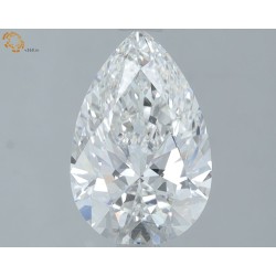 Diament laboratoryjny bezbarwny szlif gruszkowy, 1.57ct, VVS2, E, IGI LG666445425