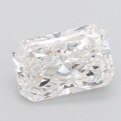 Diament laboratoryjny bezbarwny radiant, 1.08ct, VVS2, E, IGI LG689588536