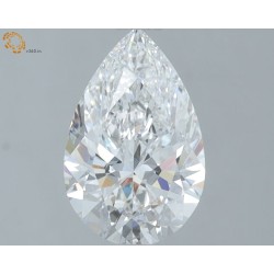 Diament laboratoryjny bezbarwny szlif gruszkowy, 1.59ct, VVS2, E, IGI LG668448552