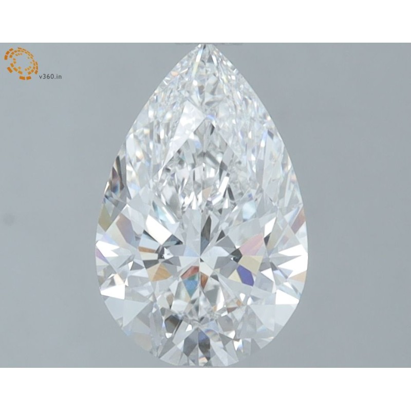 Diament laboratoryjny bezbarwny szlif gruszkowy, 1.59ct, VVS2, E, IGI LG668448552