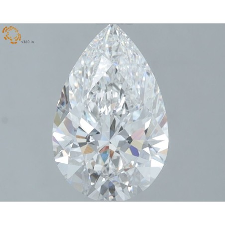 Diament laboratoryjny bezbarwny szlif gruszkowy, 1.59ct, VVS2, E, IGI LG668448552