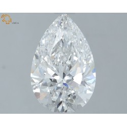 Diament laboratoryjny bezbarwny szlif gruszkowy, 1.56ct, VVS2, E, IGI LG668448550