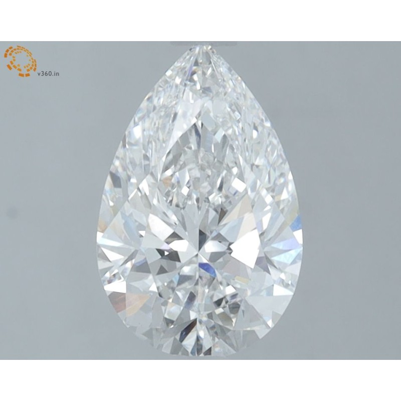 Diament laboratoryjny bezbarwny szlif gruszkowy, 1.56ct, VVS2, E, IGI LG668448550