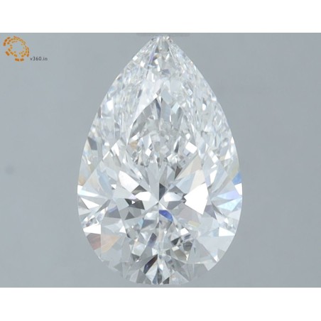 Diament laboratoryjny bezbarwny szlif gruszkowy, 1.56ct, VVS2, E, IGI LG668448550