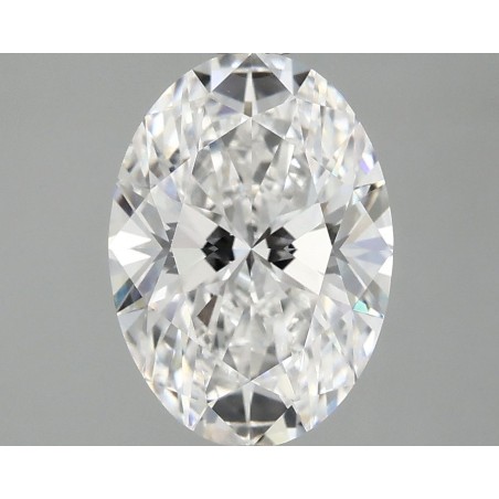 Diament laboratoryjny bezbarwny szlif owalny, 2.51ct, VVS2, D, IGI LG742521375