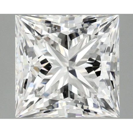 Diament laboratoryjny bezbarwny szlif princess, 2.9ct, VVS2, E, IGI LG742512686