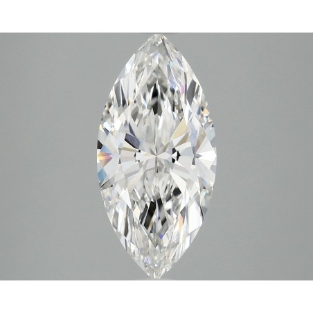 Diament laboratoryjny bezbarwny markiza, 2.1ct, VVS2, E, IGI LG743501287