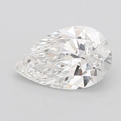 Diament laboratoryjny bezbarwny szlif gruszkowy, 1.05ct, VVS2, E, IGI LG674526009