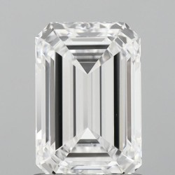 Diament laboratoryjny bezbarwny szlif szmaragdowy, 1.1ct, IF, D, IGI LG724594392