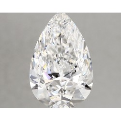 Diament laboratoryjny bezbarwny szlif gruszkowy, 2.66ct, VVS2, E, IGI LG690510230