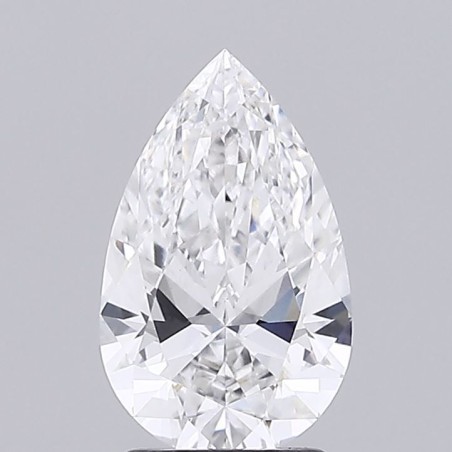 Diament laboratoryjny bezbarwny szlif gruszkowy, 2.14ct, VVS2, E, IGI LG739552344