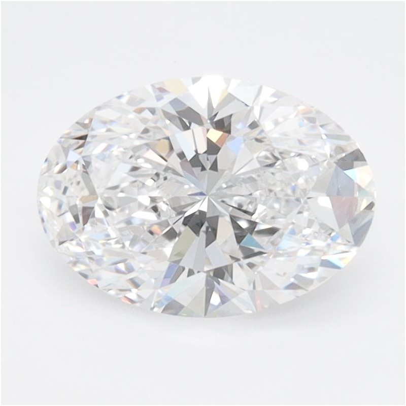 Diament laboratoryjny bezbarwny szlif owalny, 1.57ct, VVS1, D, IGI LG692559877
