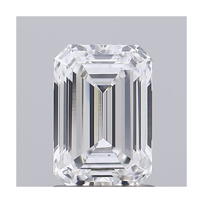 Diament laboratoryjny bezbarwny szlif szmaragdowy, 1.35ct, VVS2, E, IGI LG732533905