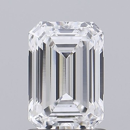 Diament laboratoryjny bezbarwny szlif szmaragdowy, 1.35ct, VVS2, E, IGI LG732533905