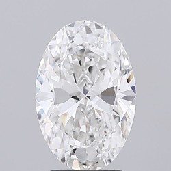 Diament laboratoryjny bezbarwny szlif owalny, 2.65ct, VVS2, F, IGI LG737589247