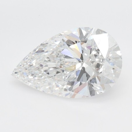 Diament laboratoryjny bezbarwny szlif gruszkowy, 1.51ct, VVS1, D, IGI LG689566493
