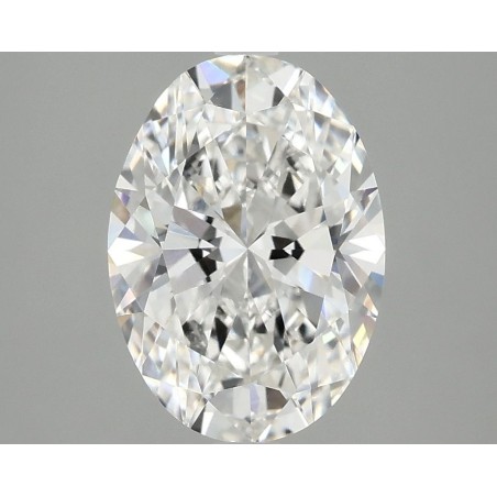 Diament laboratoryjny bezbarwny szlif owalny, 2.51ct, VVS2, F, IGI LG735570293